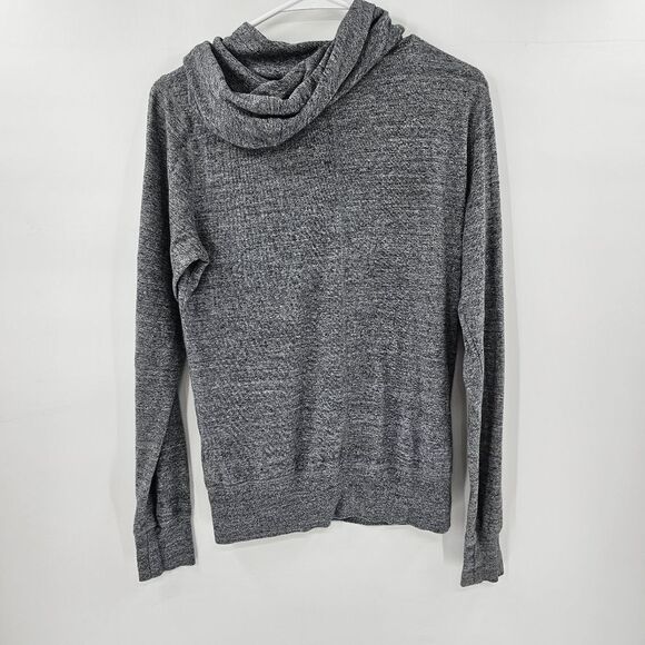 Nike medium sweatshirt hoodie sweater heathered gray zip up - Picture 2 of 3